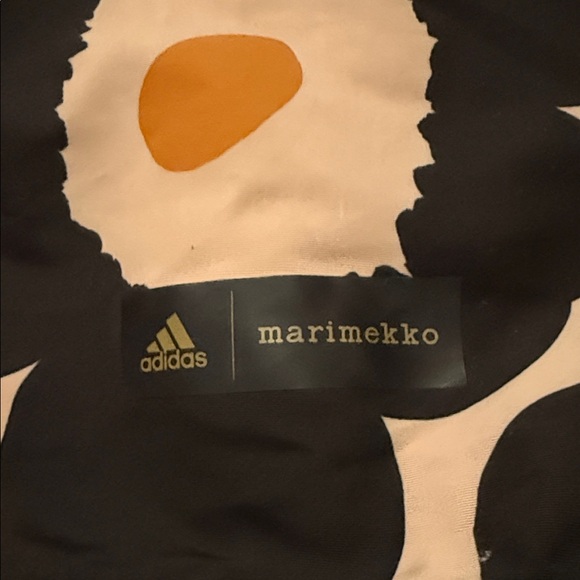 Adidas x Marimekko Unikko Floral Backpack Black/Orange/Pink - Picture 6 of 10